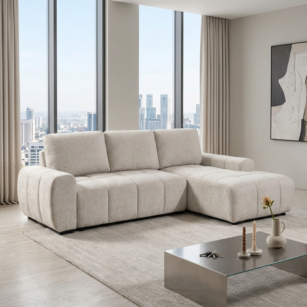 Vertex Left-Hand Facing Chaise Sofa