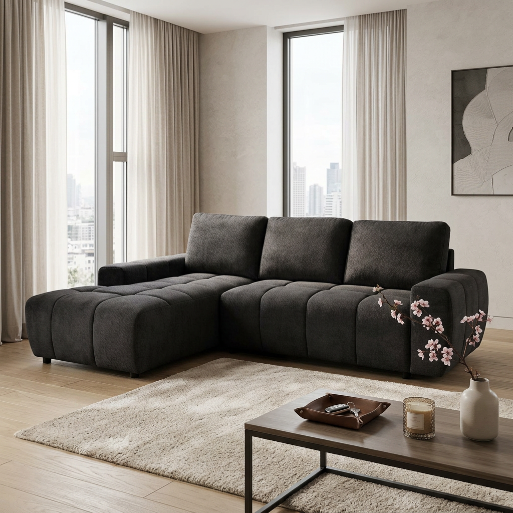 Vertex Left-Hand Facing Chaise Sofa
