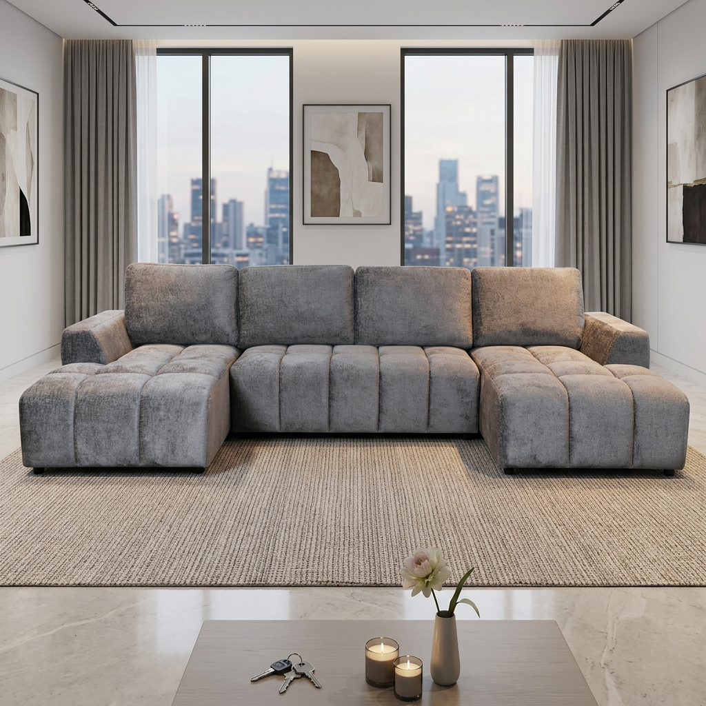 Vertex U-Shape Sofa