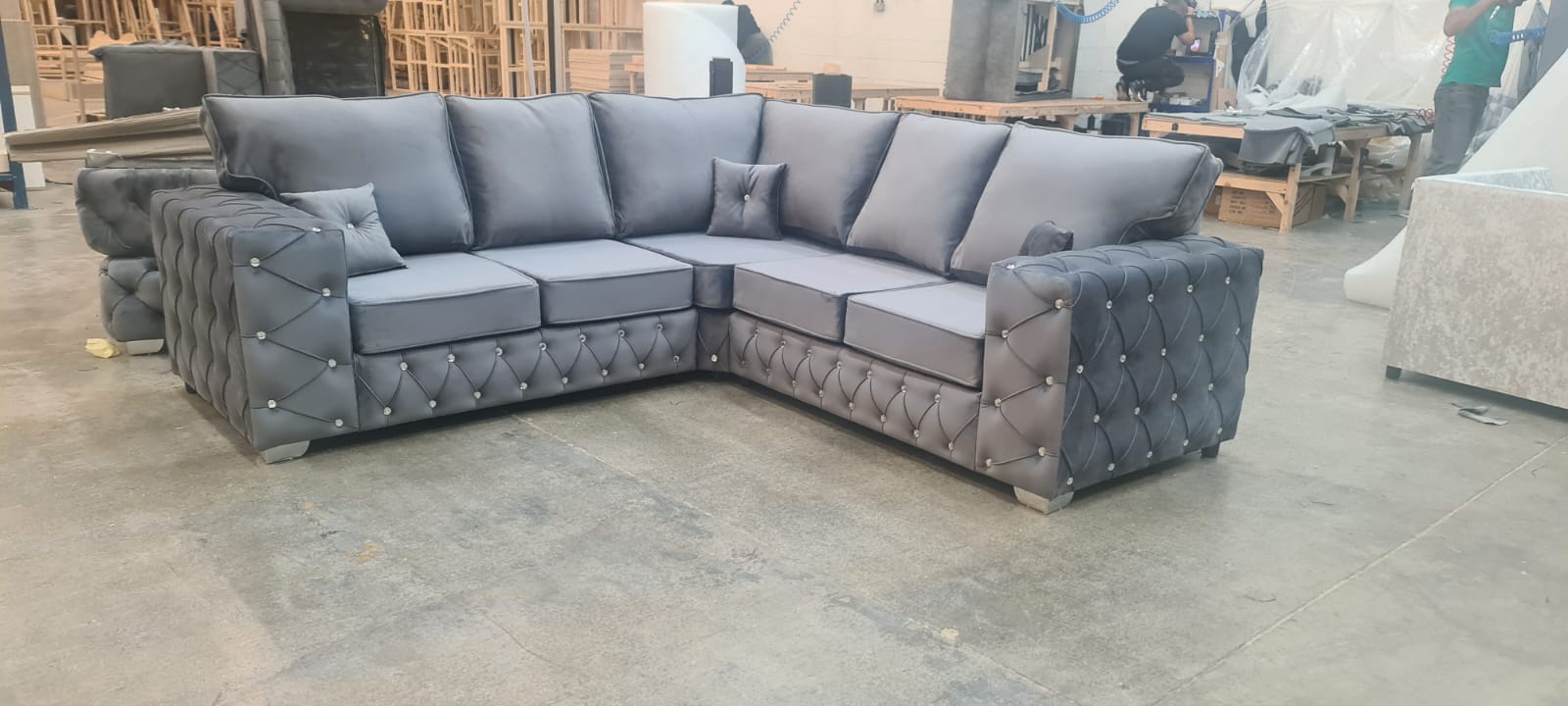 Shop Ashton Corner Fullback Sofa at Sofa World Live in Comfort
