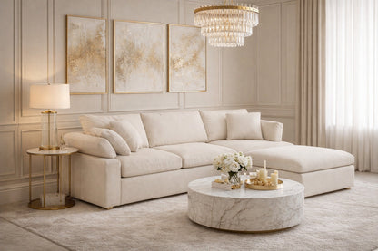 Cloud Corner Sofa Footstool End