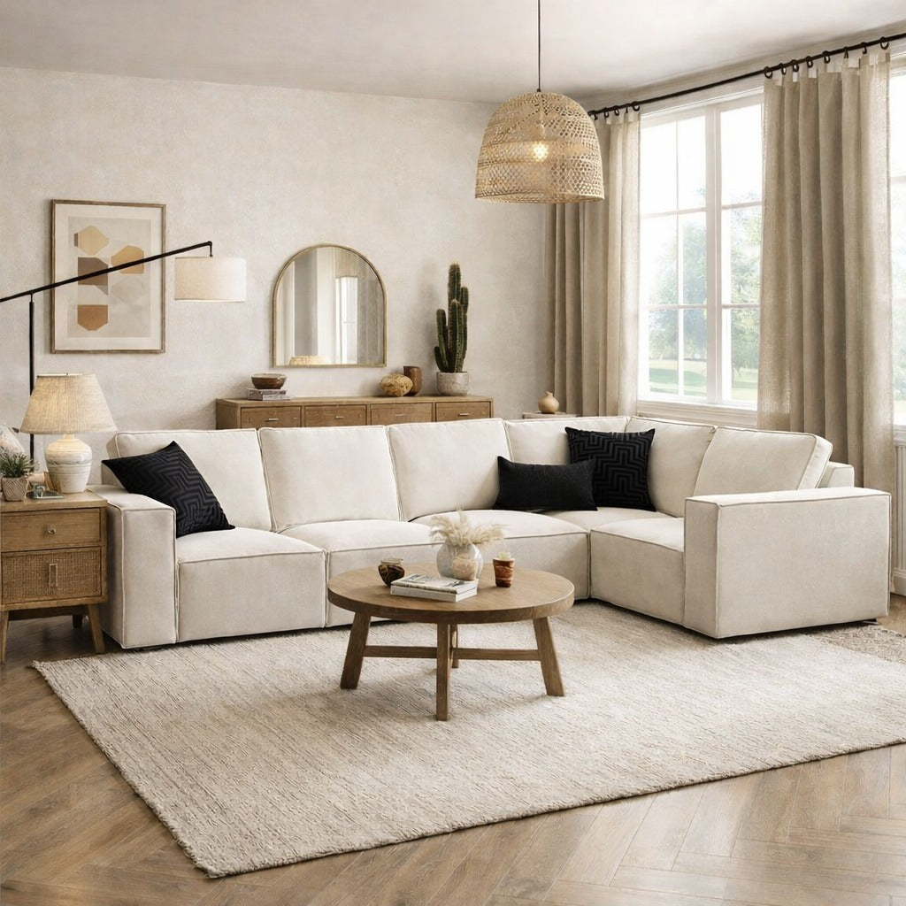 Brooklyn Modular Large Right Hand L-Shape Sofa