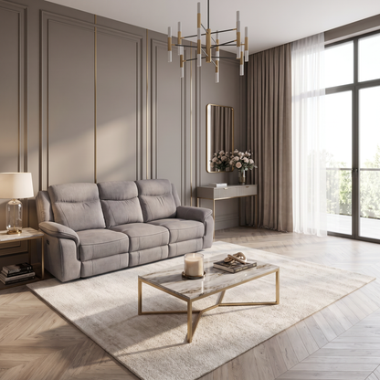 LuxeMotion Smart Recliner Sofa Set