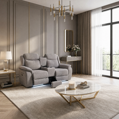 LuxeMotion Smart Recliner Sofa Set