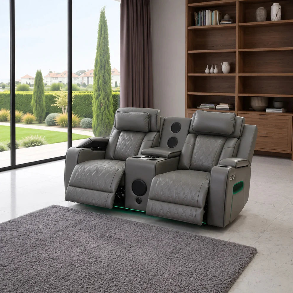 Empire 3 + 2 Seater Premium Leather Smart Recliner