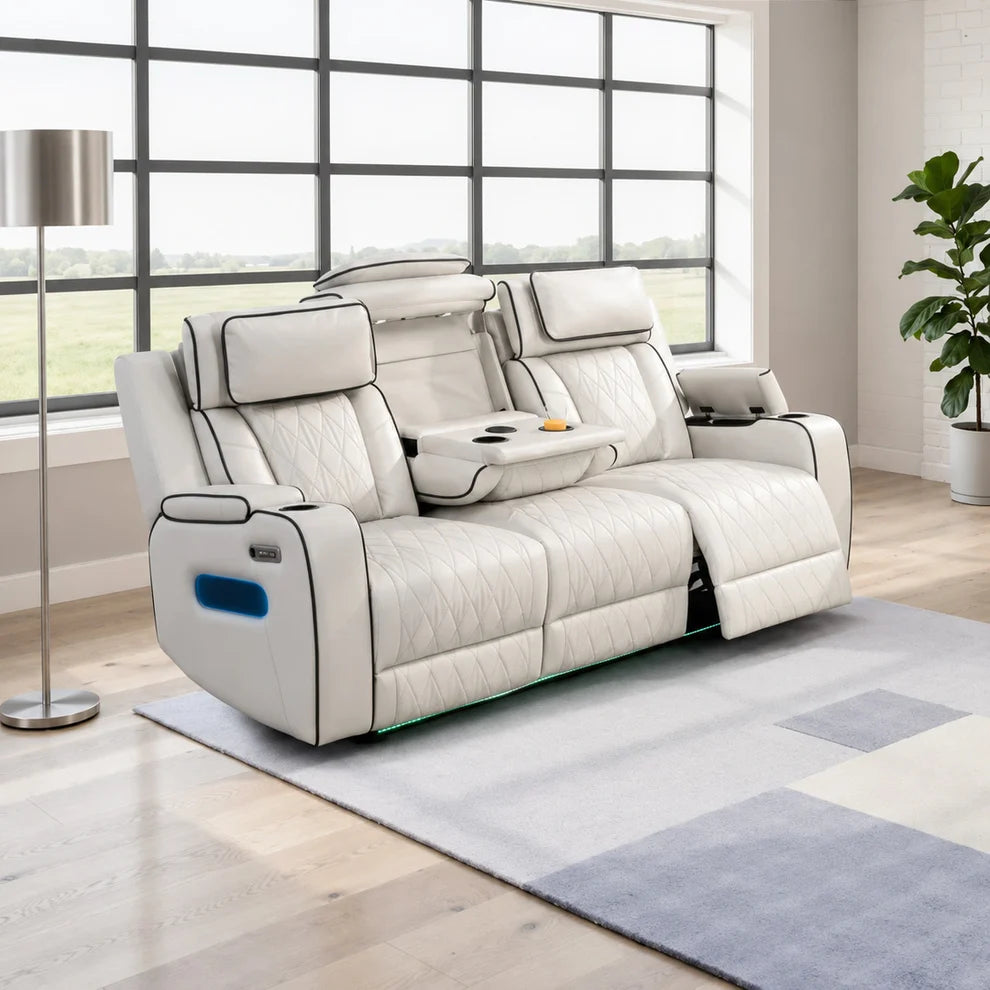 Empire 3 + 2 Seater Premium Leather Smart Recliner